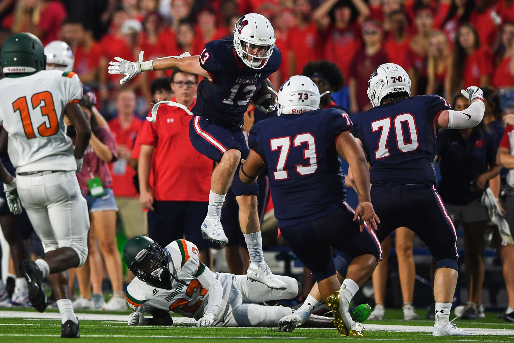 High School Football: McKinney Boyd and Naaman Forest